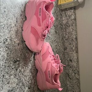 Madison NYC Kids Pink Sneakers